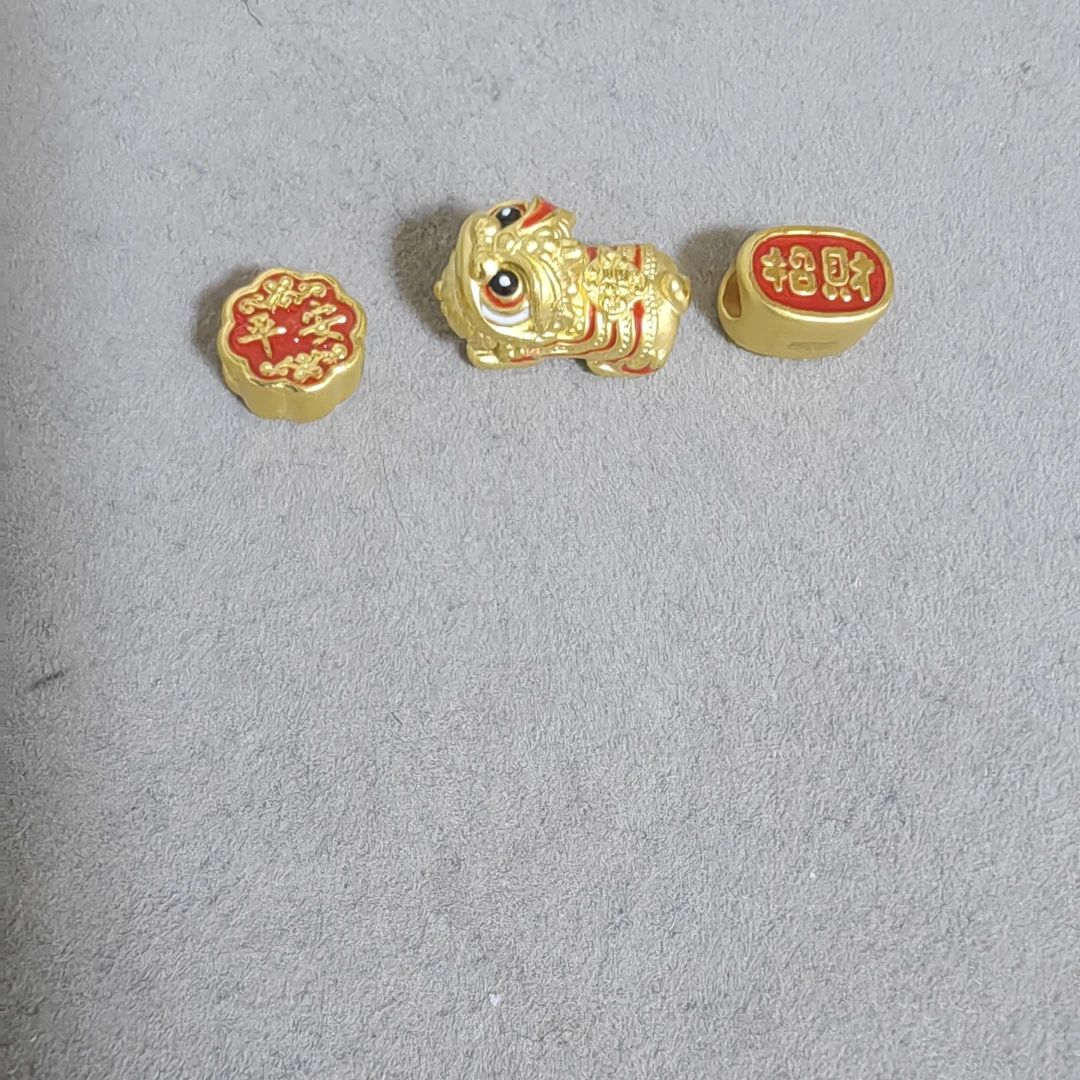 胖福饰品足金配饰