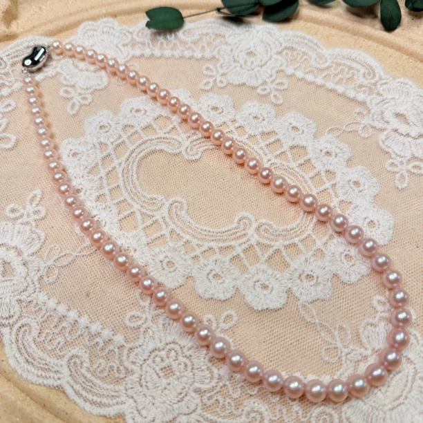 【六六中古】孤品优雅感淡水珍珠项链ew337链长43