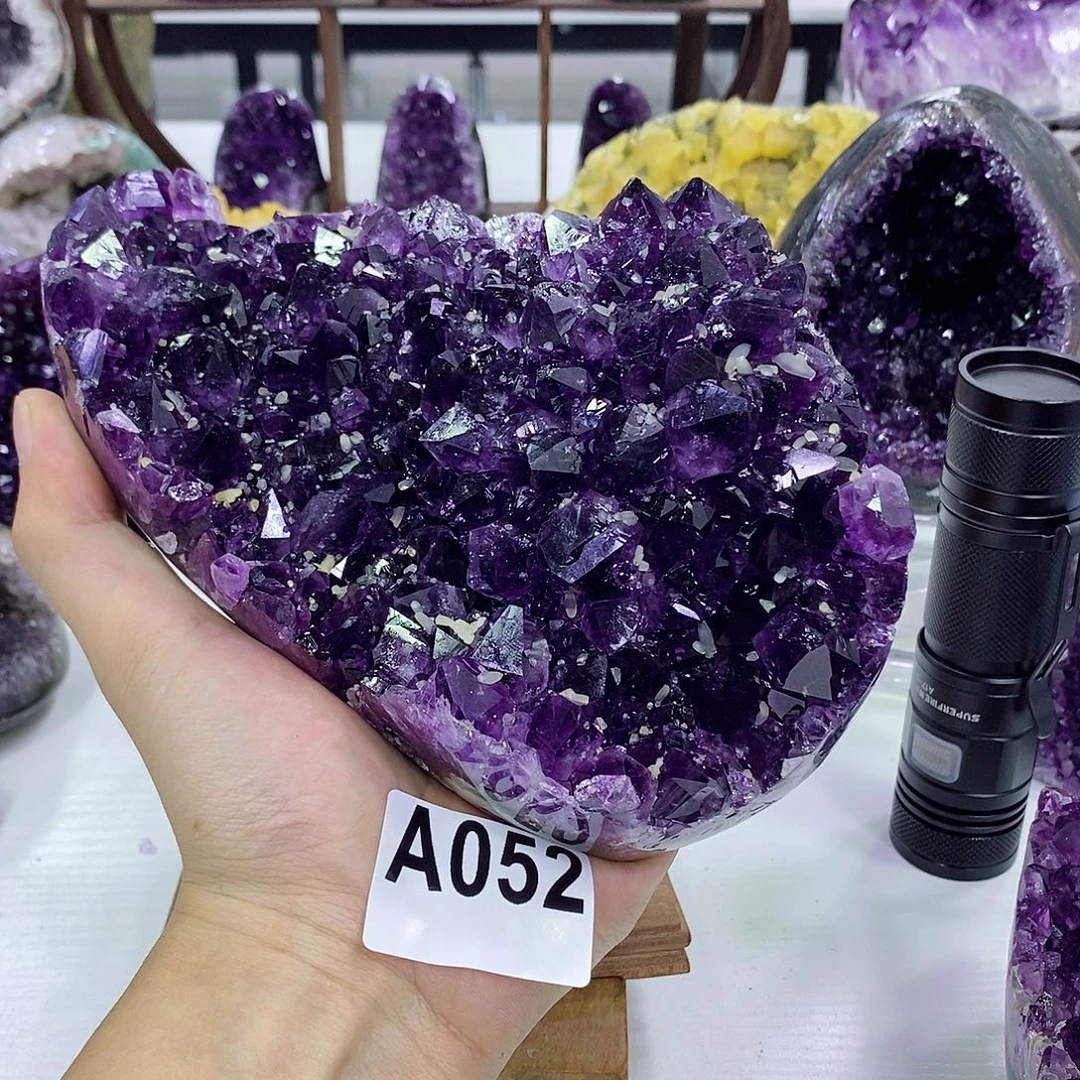 大型摆件（非配饰）紫晶未镶嵌
