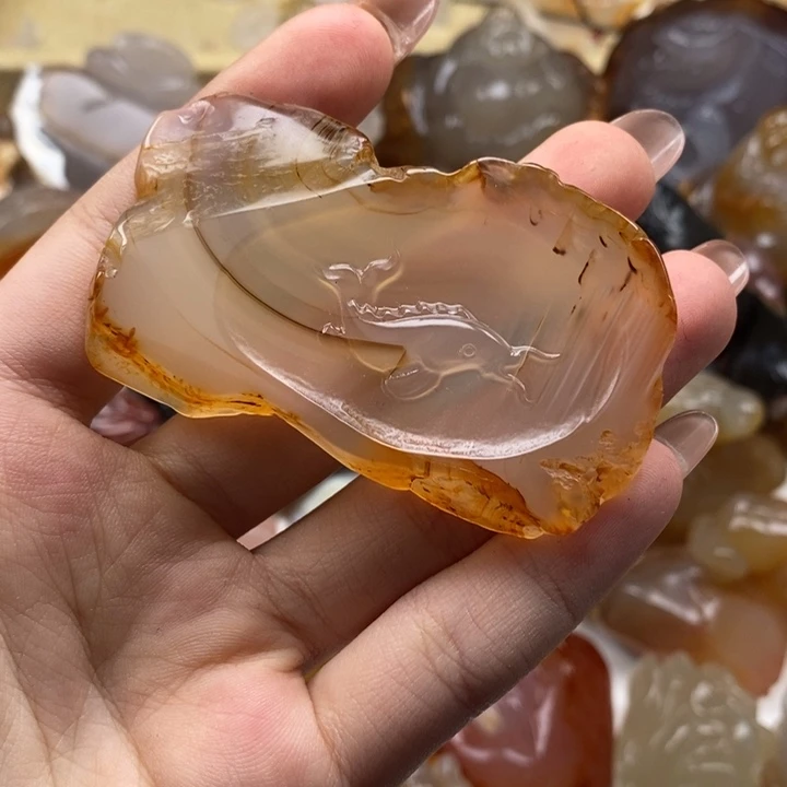 玛瑙/玉髓未镶嵌颈饰