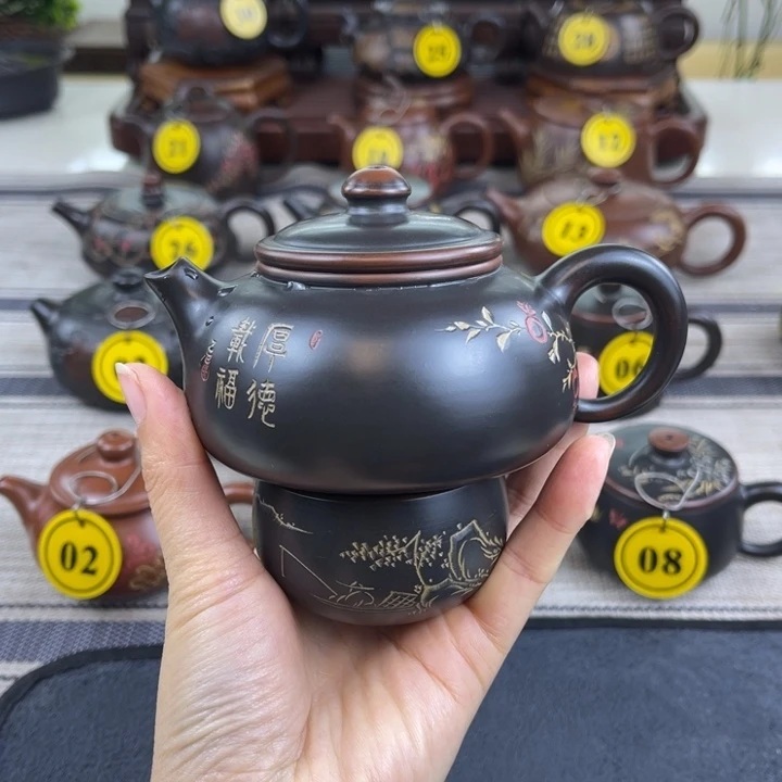 果***果坭兴陶原矿坭料制作200 CC