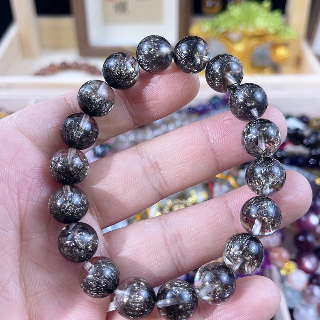 水晶手链未镶嵌黑加仑