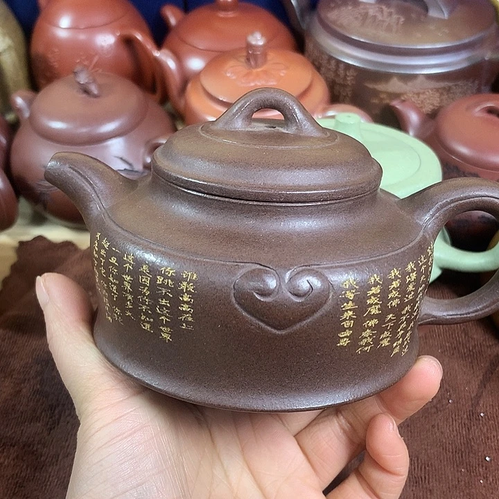 穿***甲紫砂微瑕紫砂紫砂微瑕
