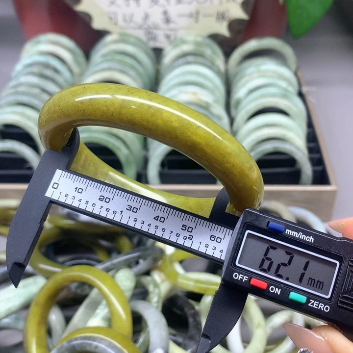 蛇纹石玉合金手镯128