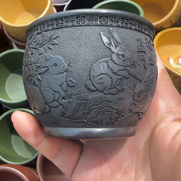 茶杯紫砂全手工制作工艺