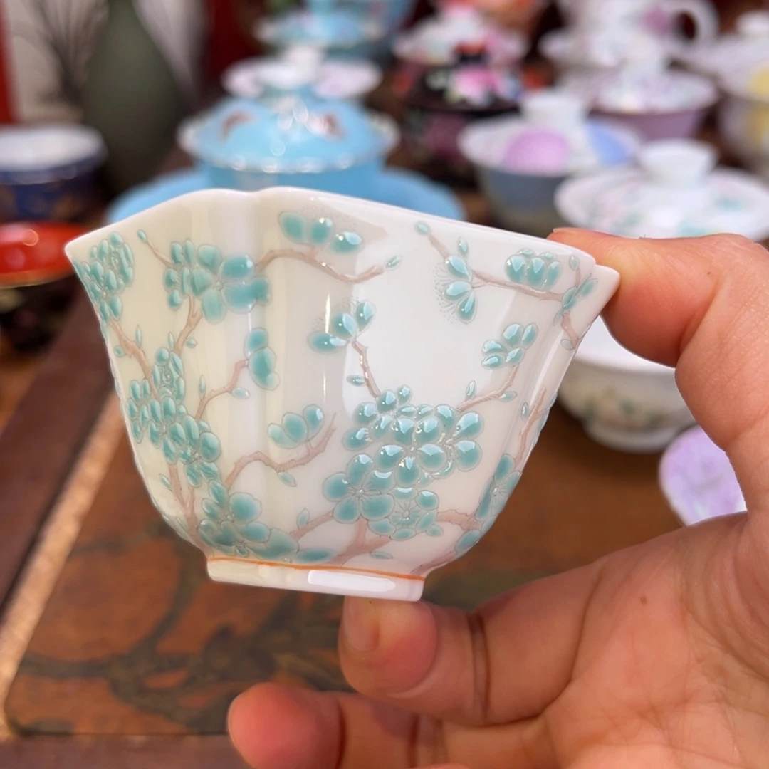 景德镇纯手绘陶瓷茶具