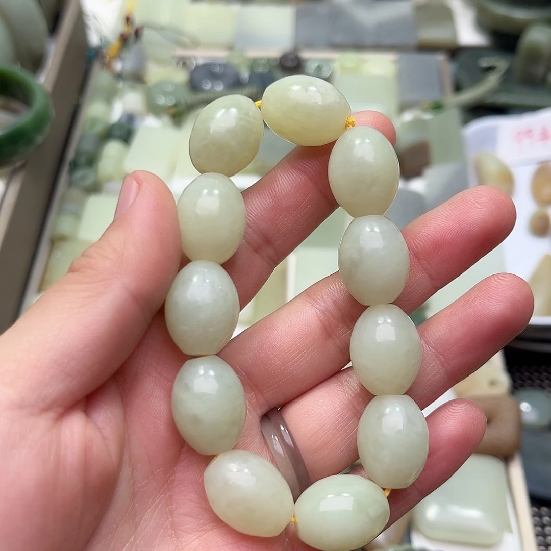 和田玉珠宝半成品未镶嵌