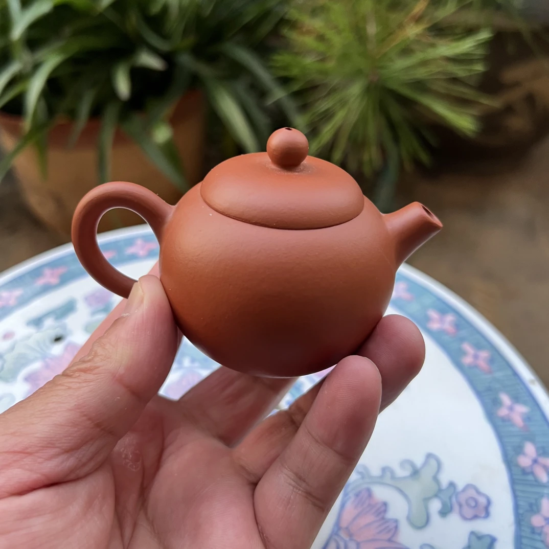 马春霞2008年80 cc容量精品朱泥紫砂壶