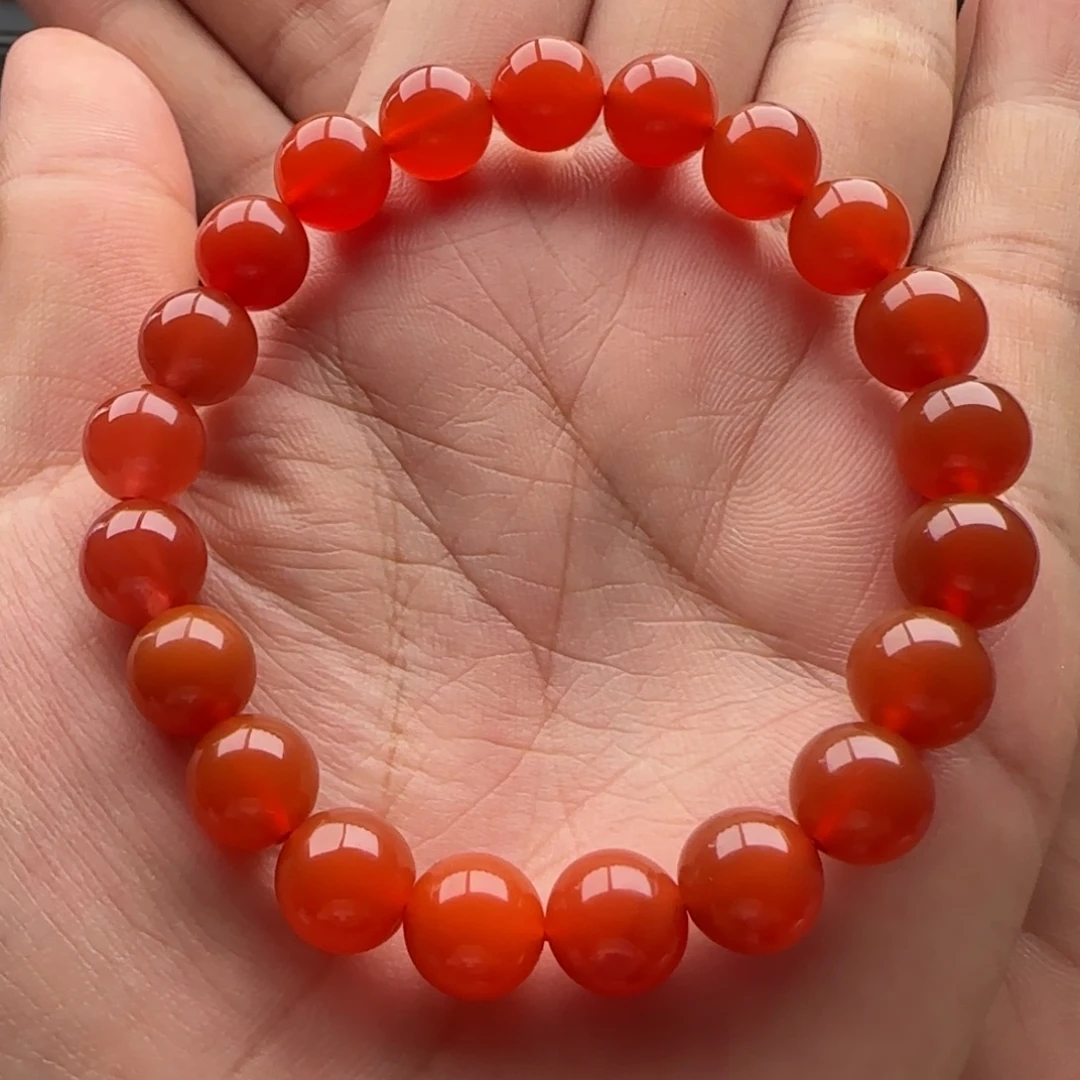 南红玛瑙单圈8+未镶嵌