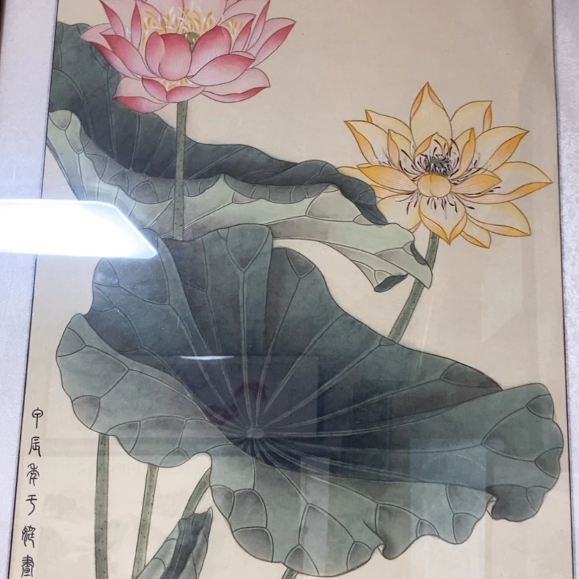 【闪购商品】国画手绘国画工笔带框122.56