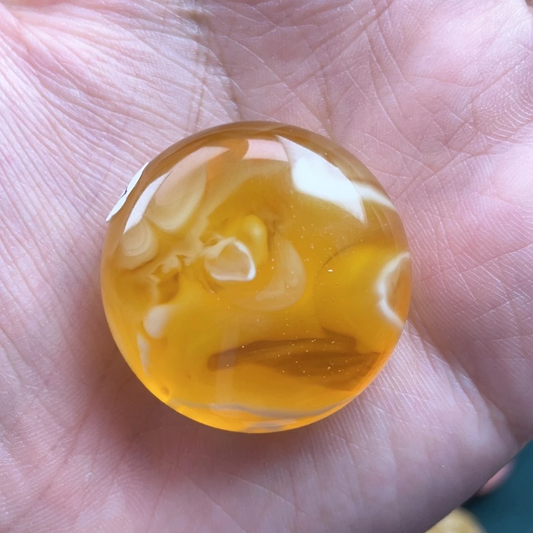 琥珀裸石未镶嵌蜜蜡