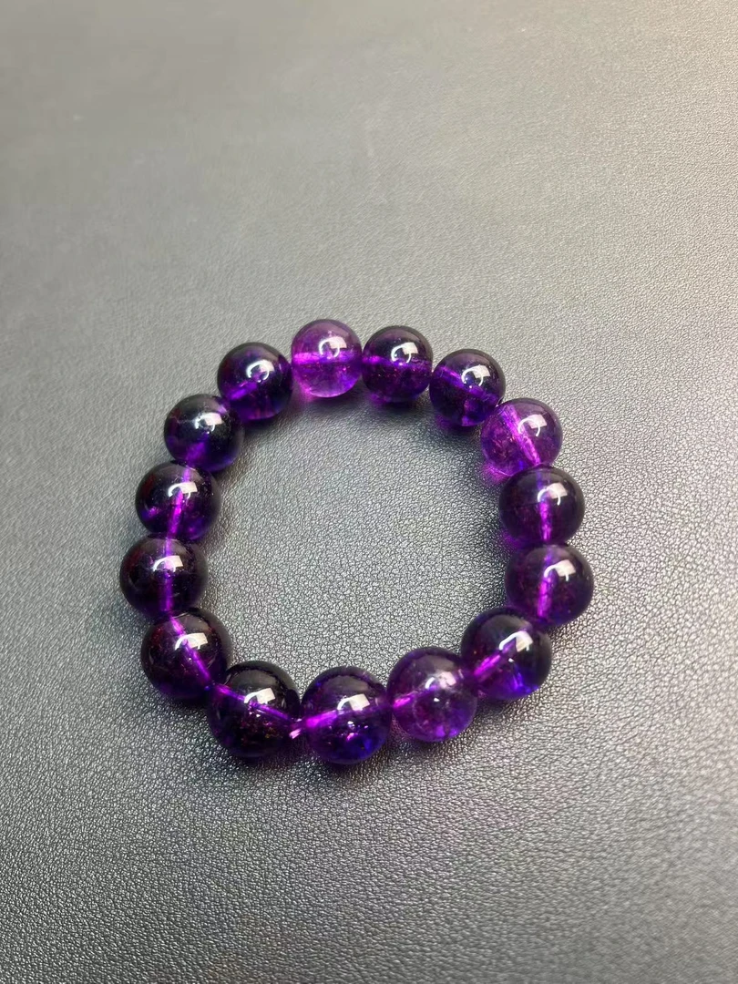 1038- 紫罗兰单圈手串 无礼盒