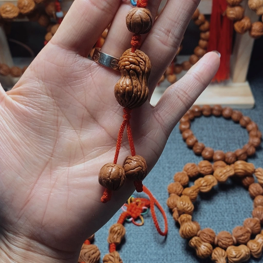 吊坠桃核龙纹桃枭