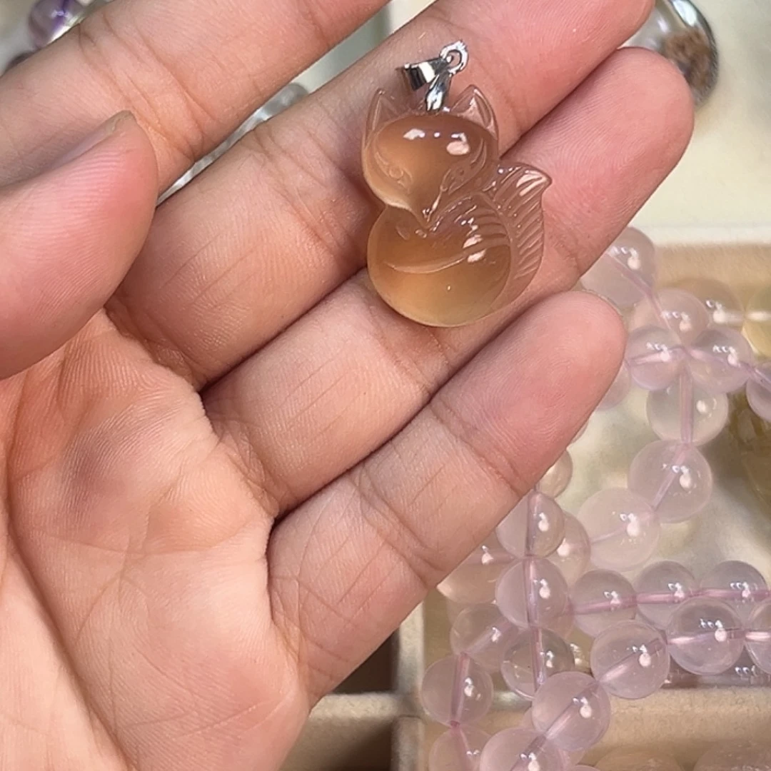 未镶嵌水晶颈饰九尾