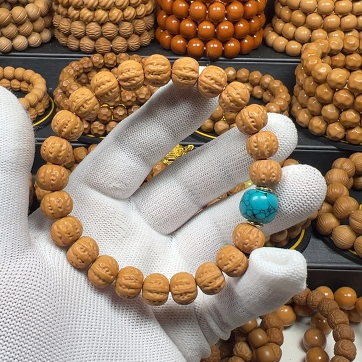 猴头核桃手串Z**。京八棱