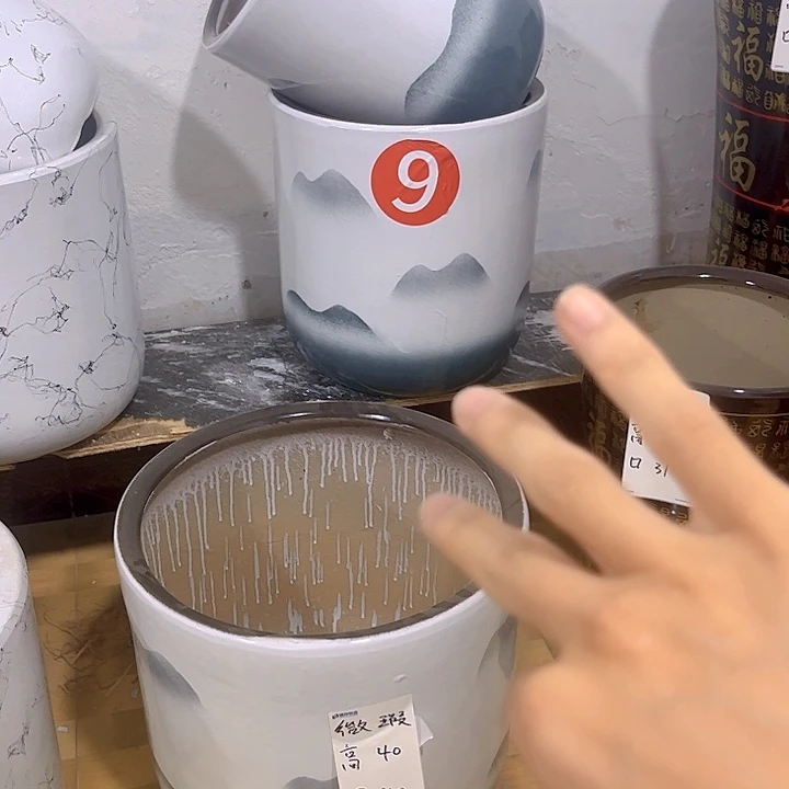 陶瓷花盆默认微瑕