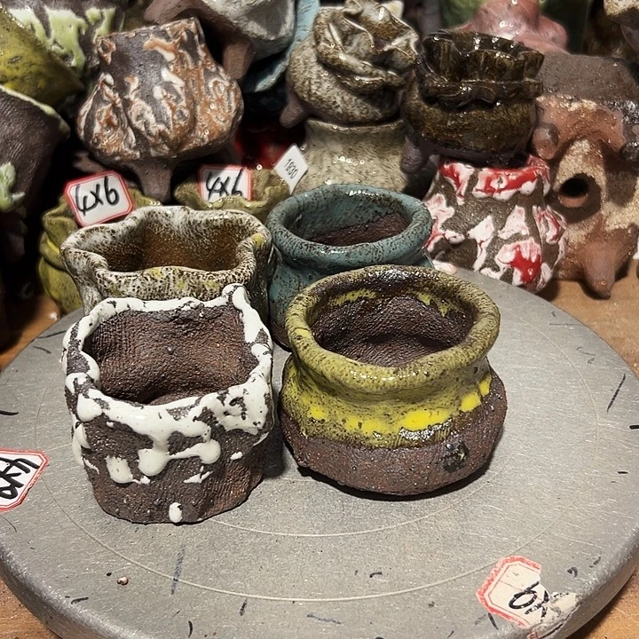 汪***溯粗陶花盆制作就这样了么