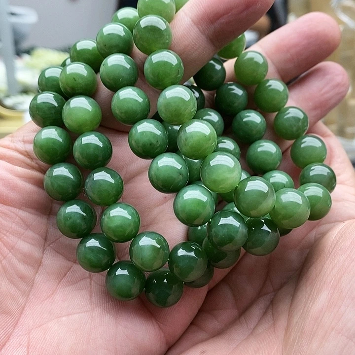 【闪购商品】未镶嵌手链和田玉12碧玉多样性发货拍一发一