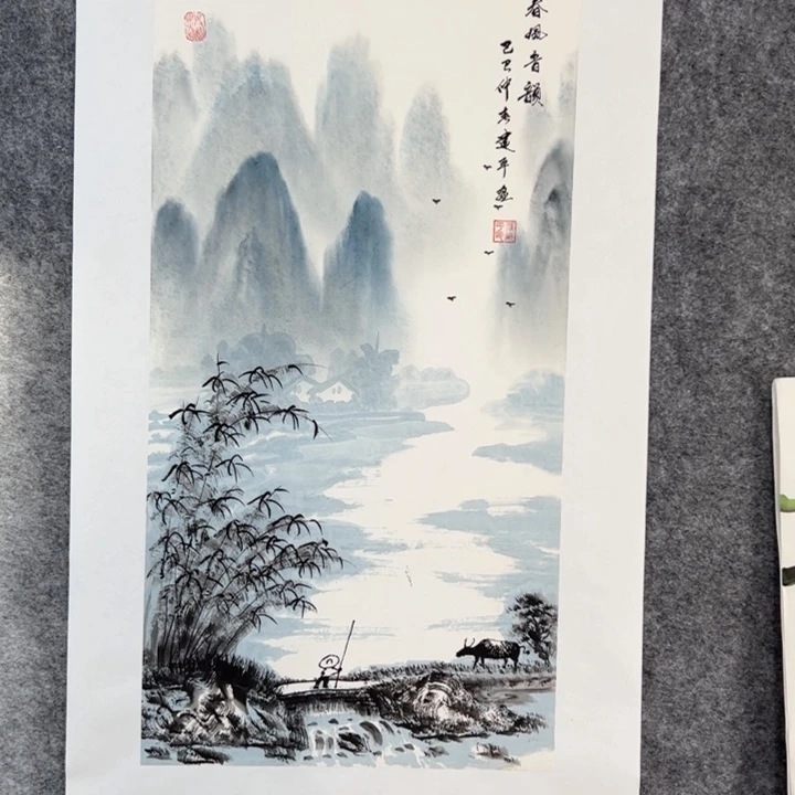 国画精品手绘国画作品