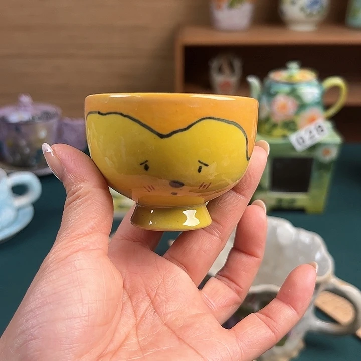 杯景德镇陶瓷手绘作品