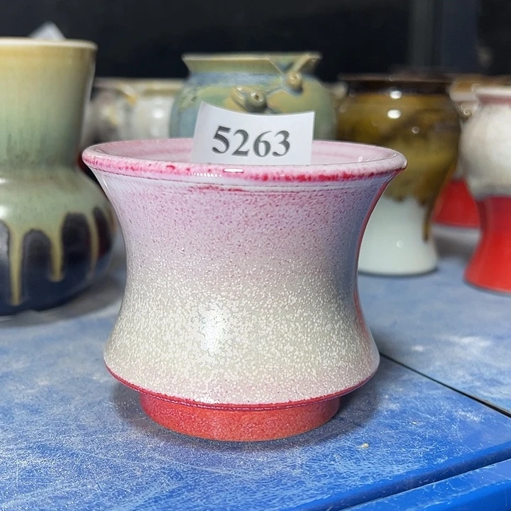 口8高7 手工花盆满30元包邮