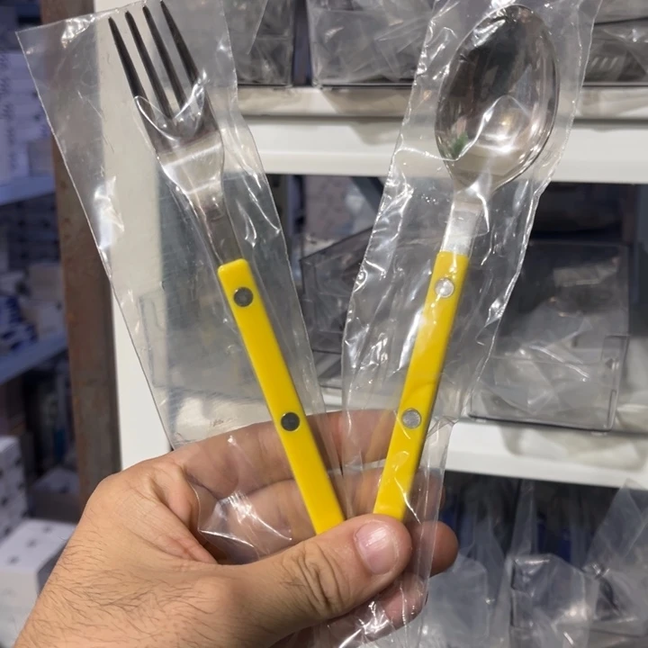 sabre黄色中号刀叉