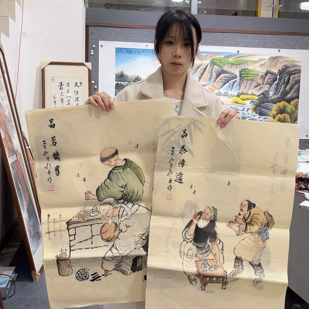 国画LT国画单幅任发