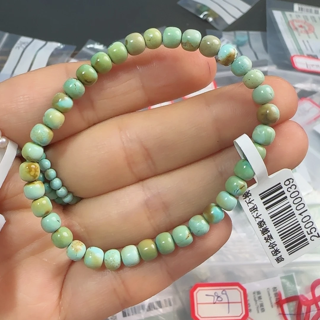 绿松石珠宝半成品未镶嵌