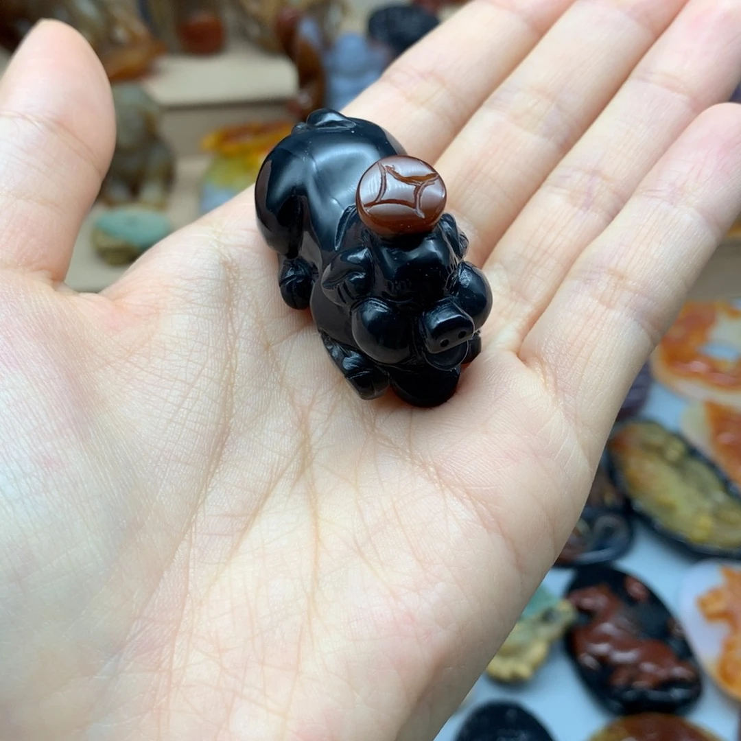 未镶嵌吊坠(赠链)玛瑙/玉髓