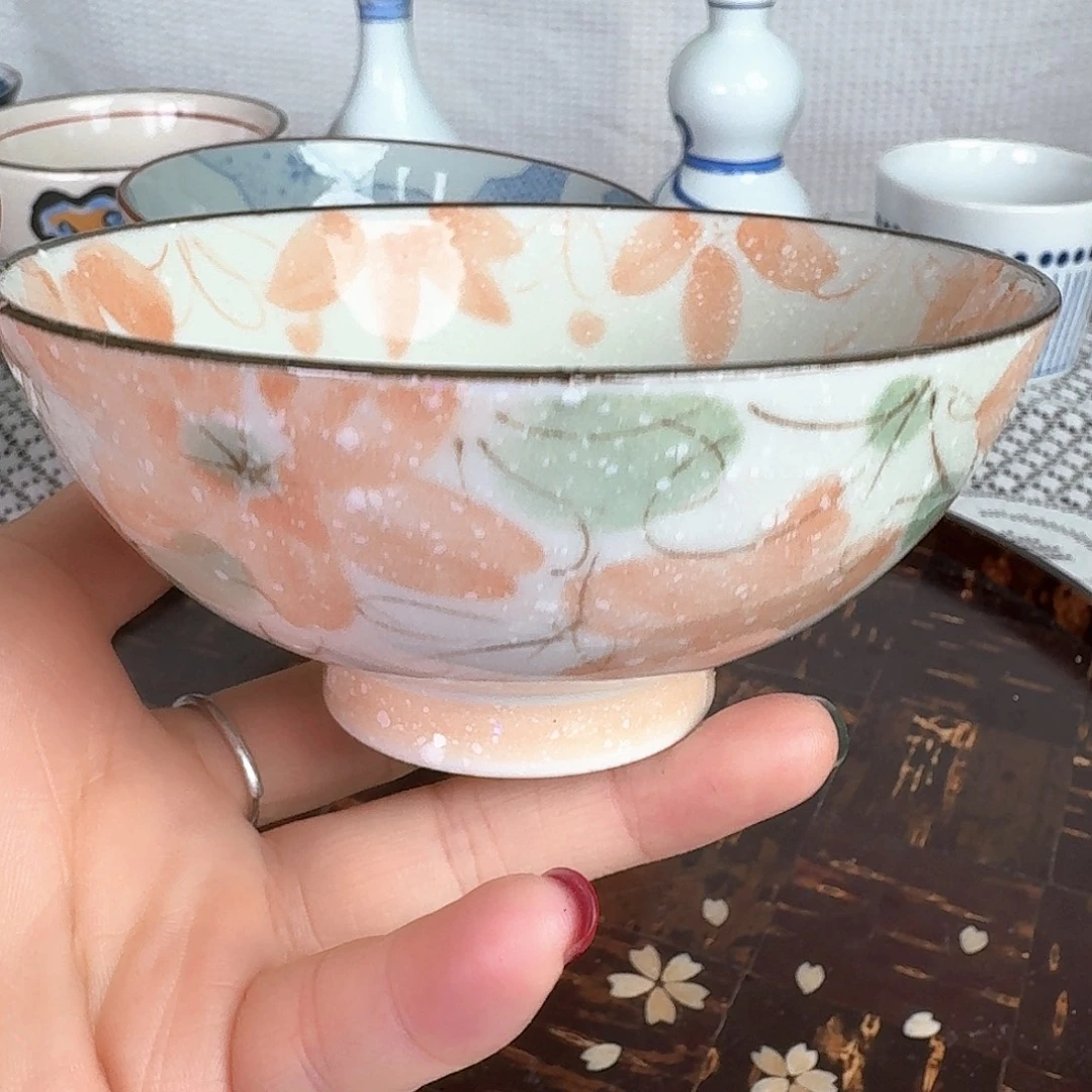 瓷片1只11.5厘米饭碗