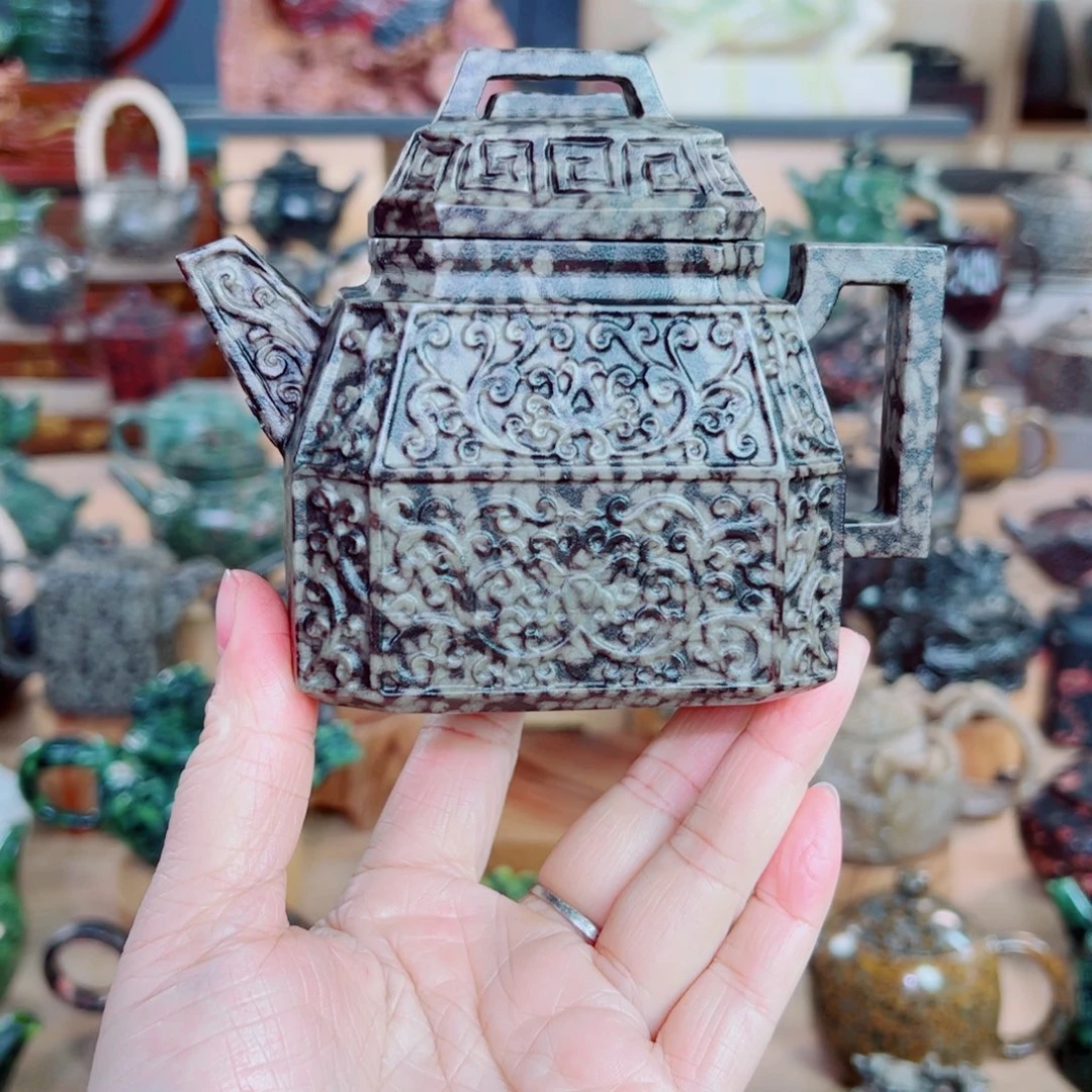 茶空间系列天然石材龙*翼