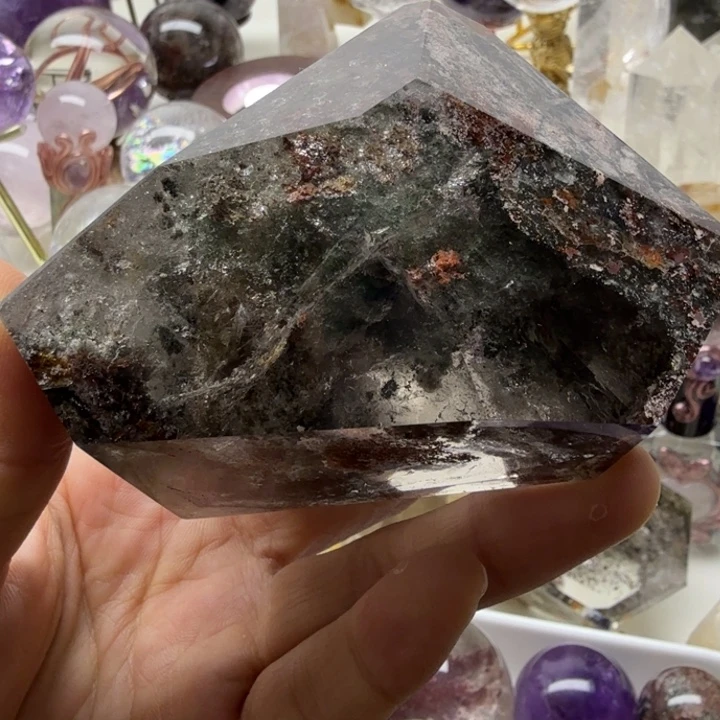 水晶未镶嵌珠宝半成品