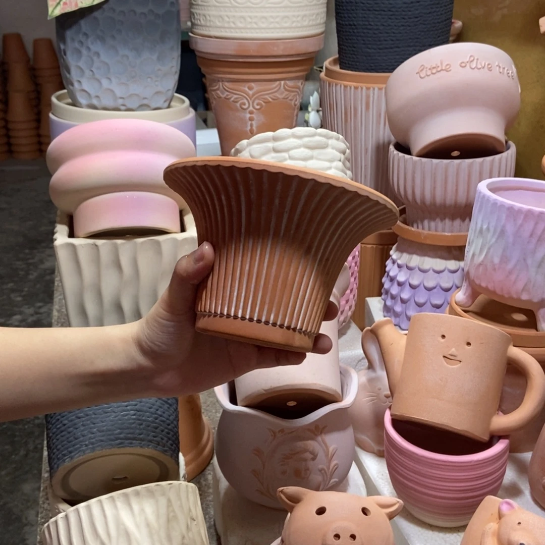 16×10复古反口喇叭盆1个