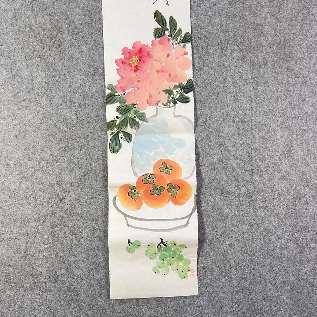 国画764 花鸟在此处飞翔也不太方便