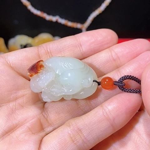 【闪购商品】未镶嵌和田玉挂件善*