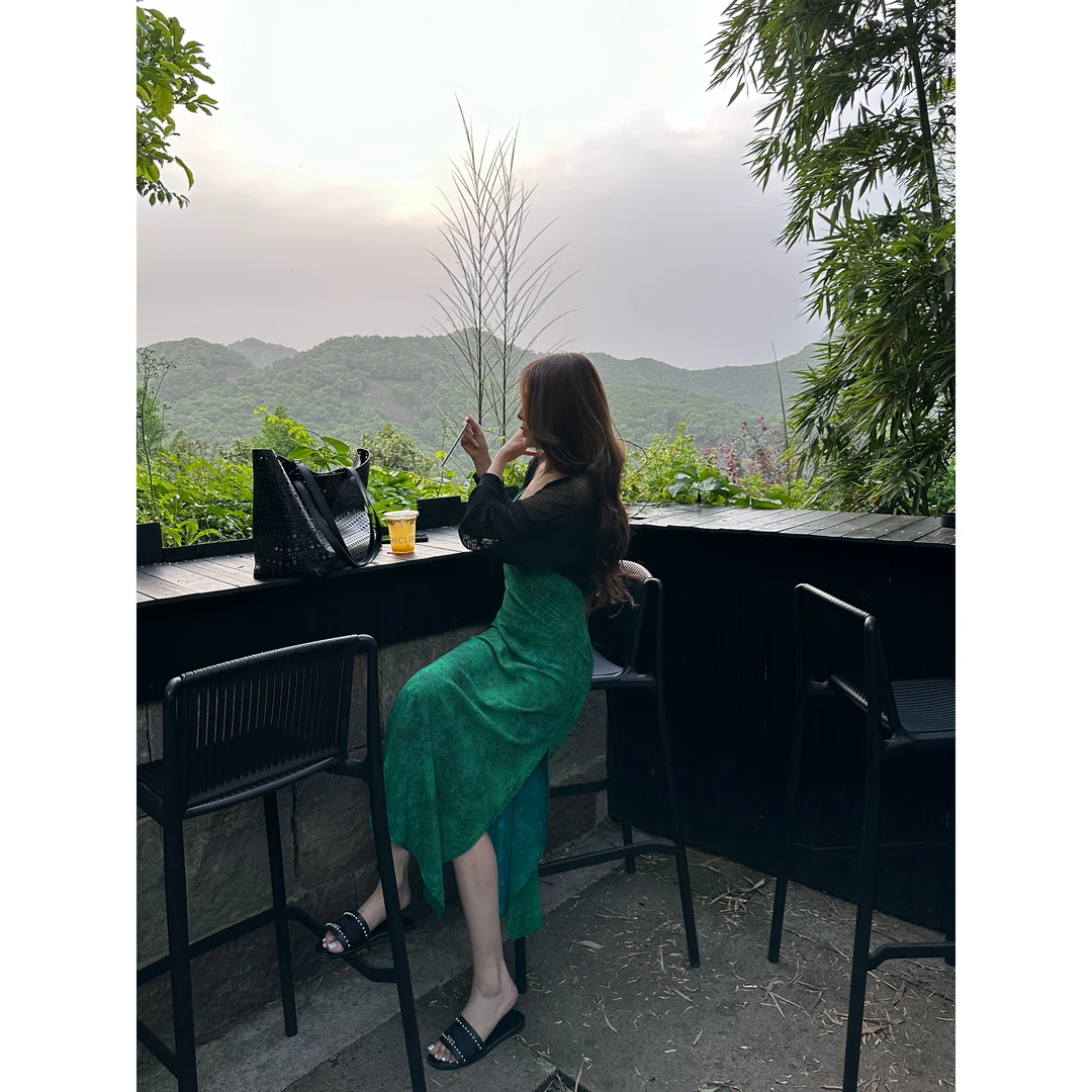 【YANG】夏季新款黑色洋气镂空百搭针织时尚披肩YY-482