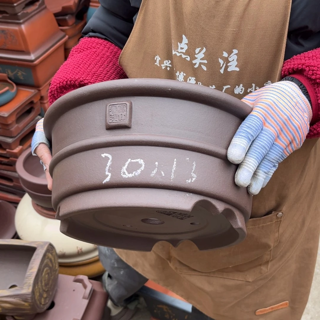 紫砂花盆盆景艺术