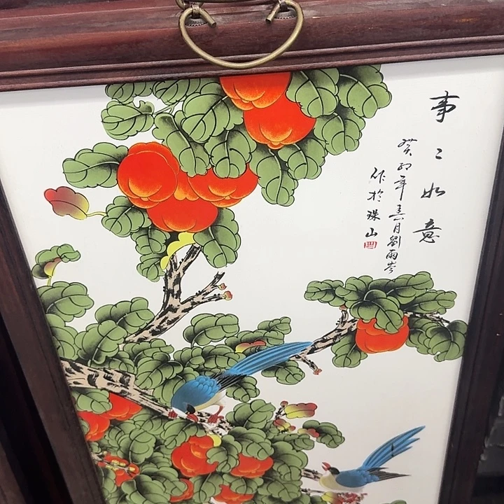 摆件瓷板画瓷板画