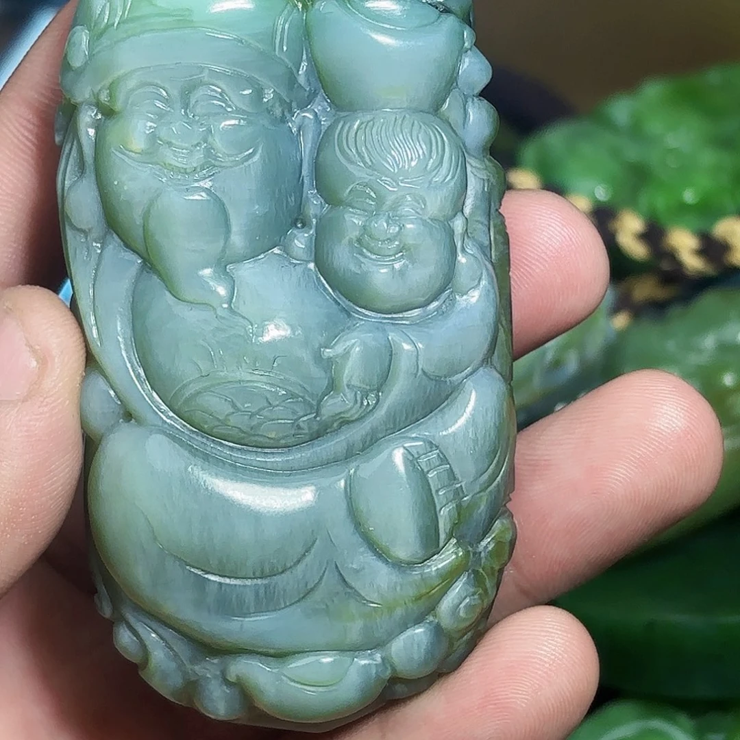 颈饰未镶嵌和田玉