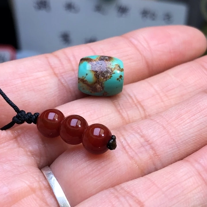 无***悔南红玛瑙未镶嵌颈饰