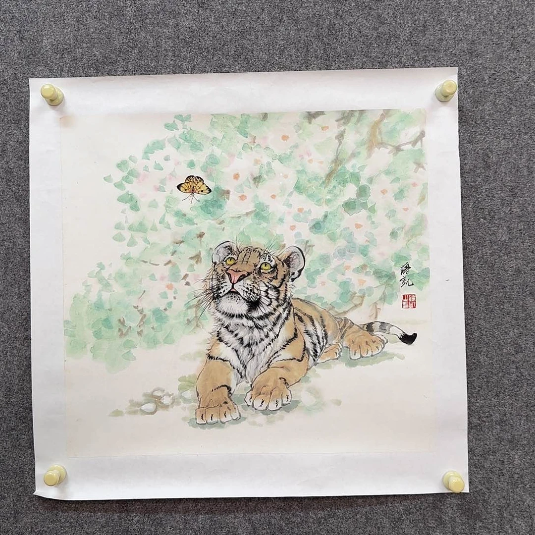 国画蒋凯老师手绘作品