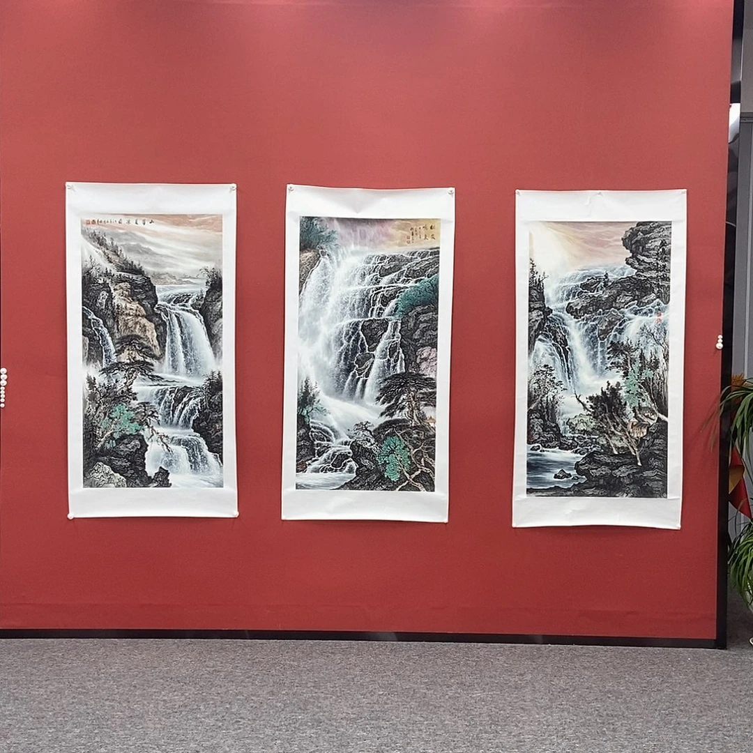 福***斯国画李保华140*70精品佳作