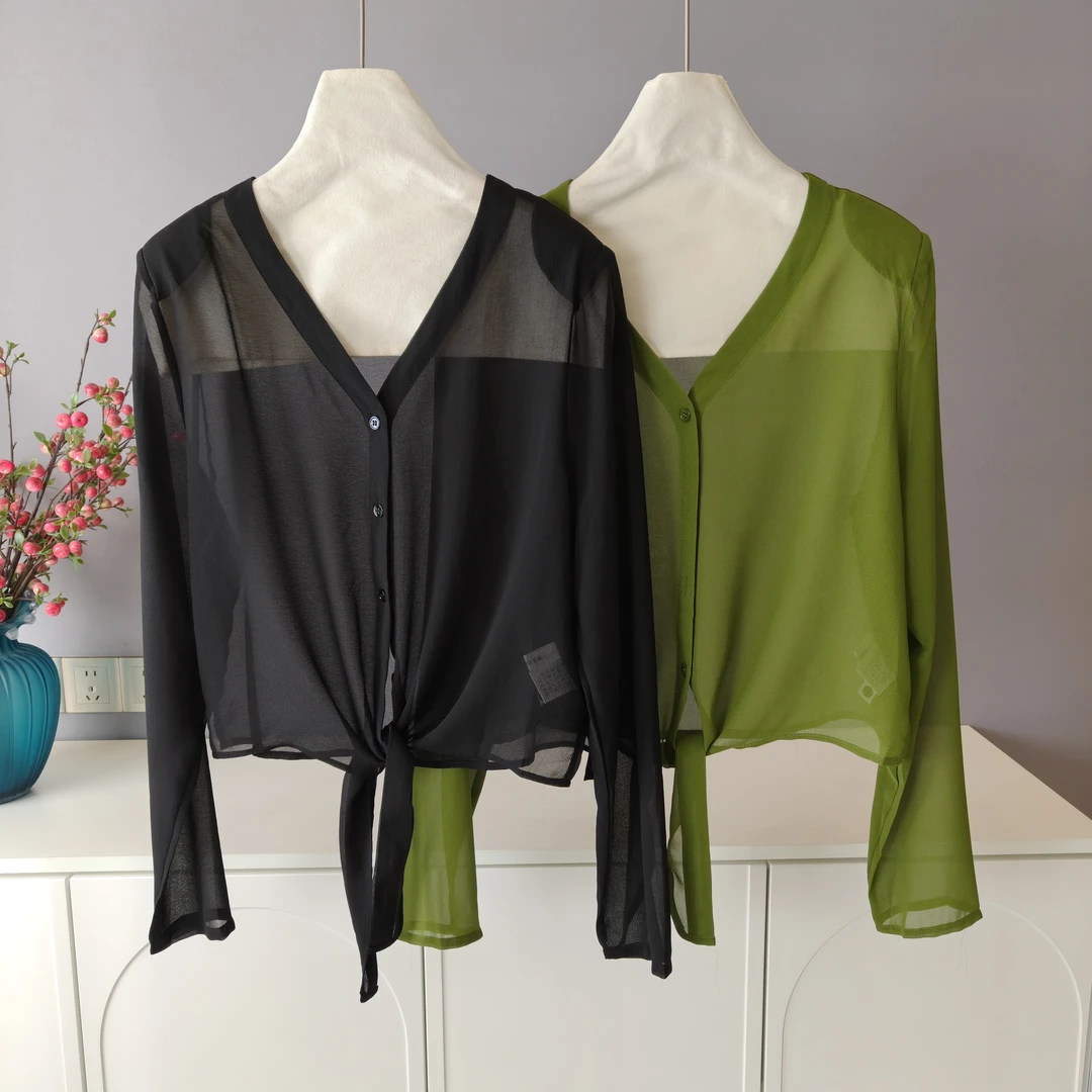 【伟伟专属】2 色 V 领设计感长袖外套