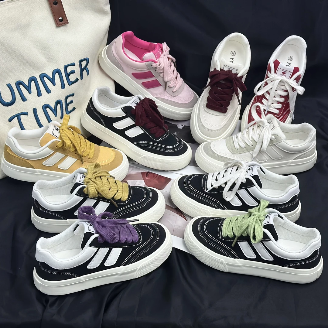 【YU】“布面”夏季软底软面薄款新款韩版百搭板鞋2025时尚低帮休闲鞋