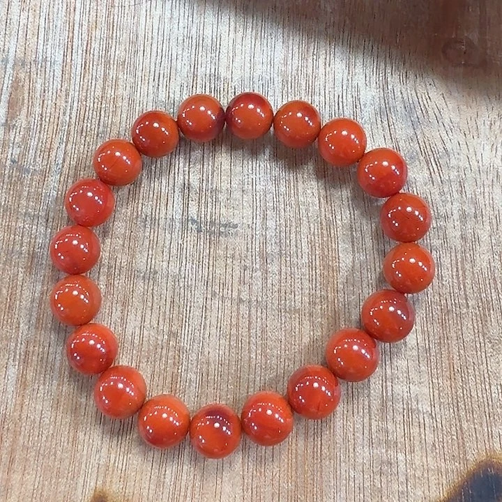 南红玛瑙手链未镶嵌手串原矿南红手串
