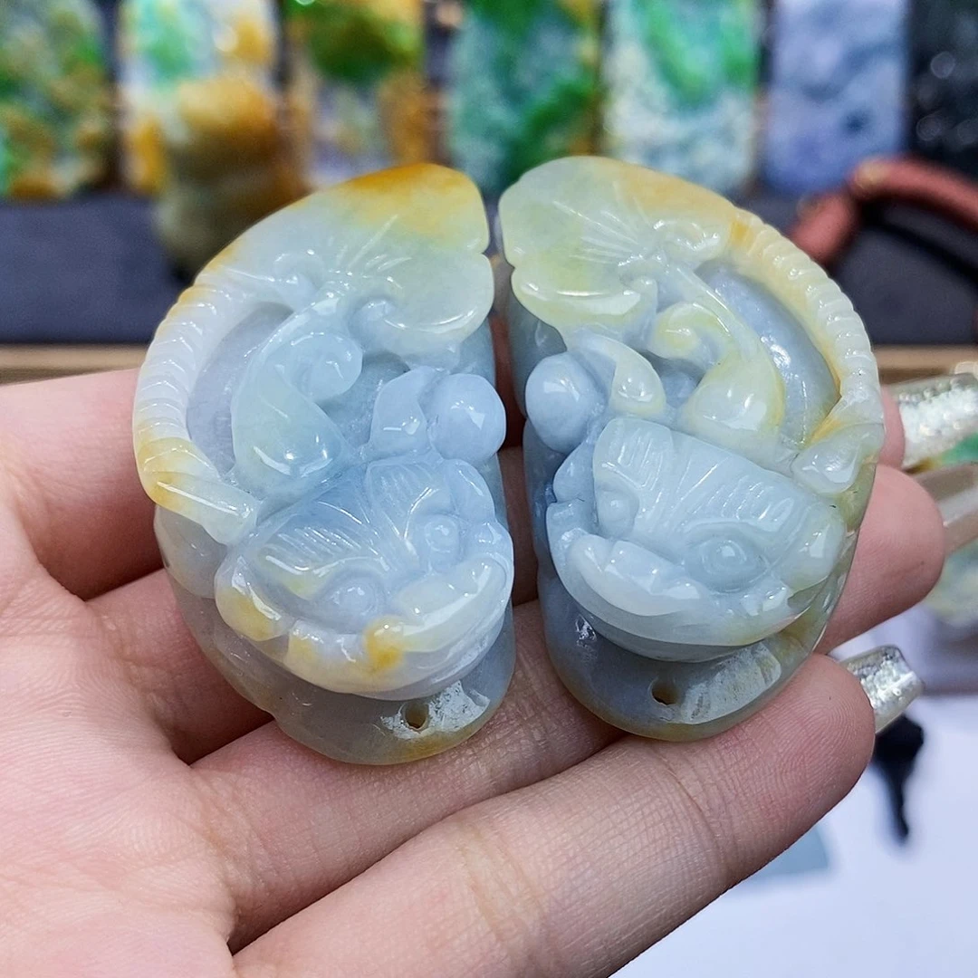 定制翡翠未镶嵌翡翠A货