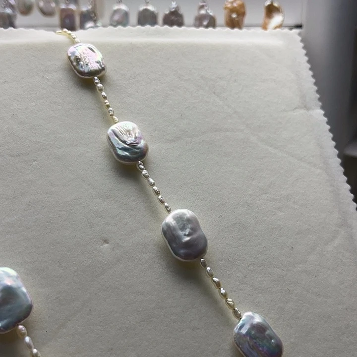 淡水珍珠未镶嵌颈饰