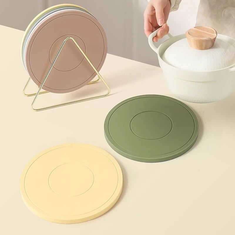 硅胶高级感杯垫碗垫砂锅防烫垫子家用耐高温硅胶隔热餐桌餐锅