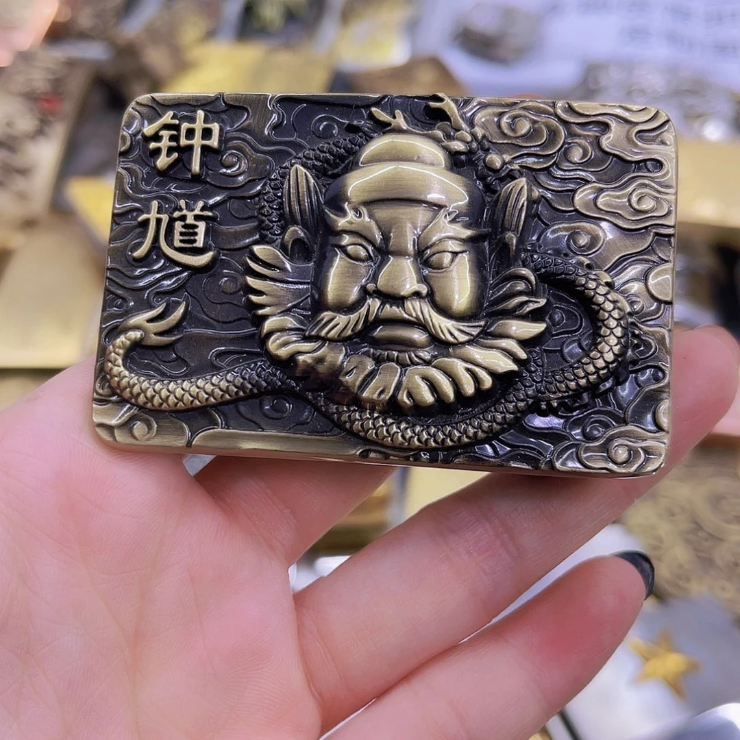 皮带扣扣眼钟馗皮带扣