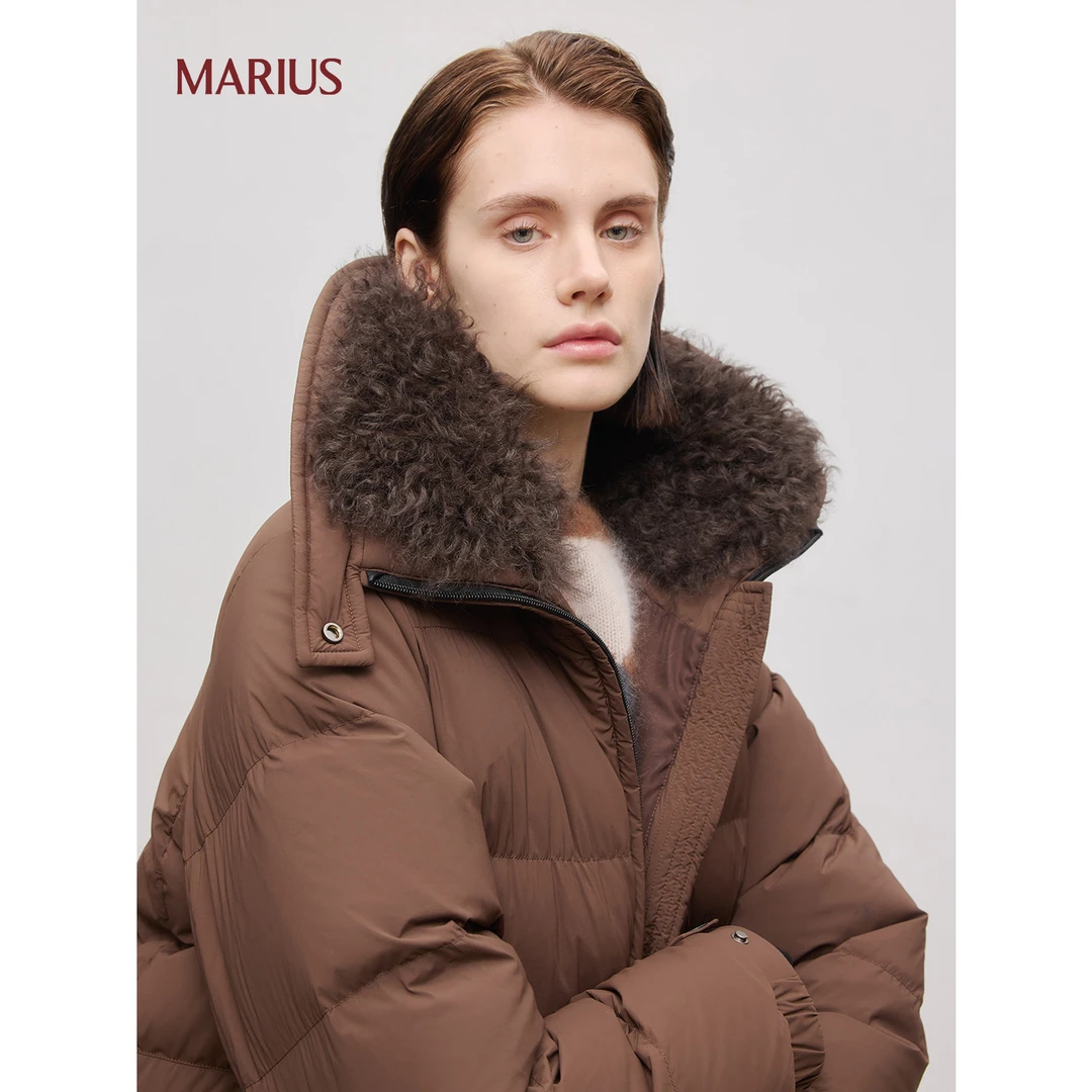 MARIUS‘糯米团子’宽松直身版羽绒服